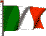 Die italienische Flagge